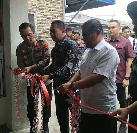  Forkopimda Kabupaten Deli Serdang Resmikan Posko Kampung Bersinar di Lubuk Pakam