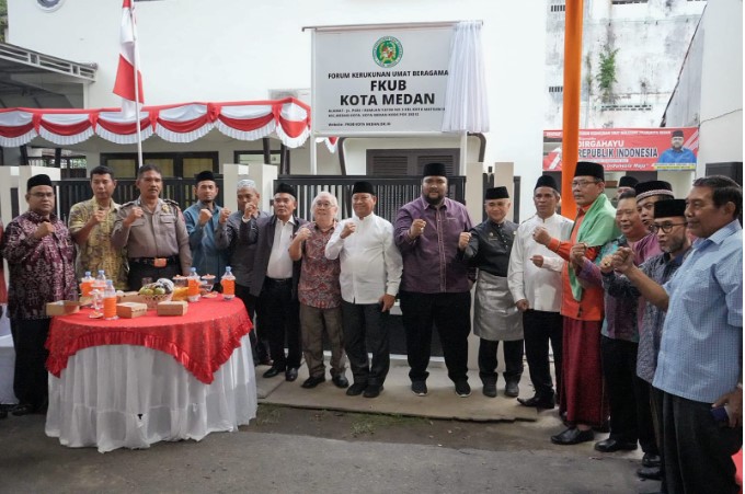  FKUB Medan Tangan Kanan Pemko Berdayakan Umat Beragama Ciptakan Kerukunan