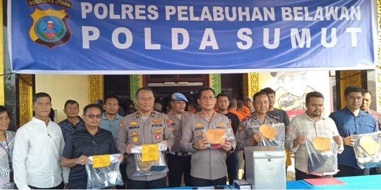  Polres Pelabuhan Belawan Ringkus 21 Pelaku Kejahatan