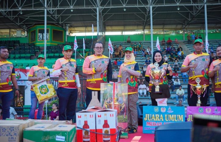 Medan Amplas Juara Umum Porkot XIII, Aulia Rachman: Wadah Lahirkan Atlet Berprestasi