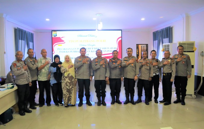  Polrestabes Medan Laksanakan FGD Indek Pembangunan Kesehatan Polri