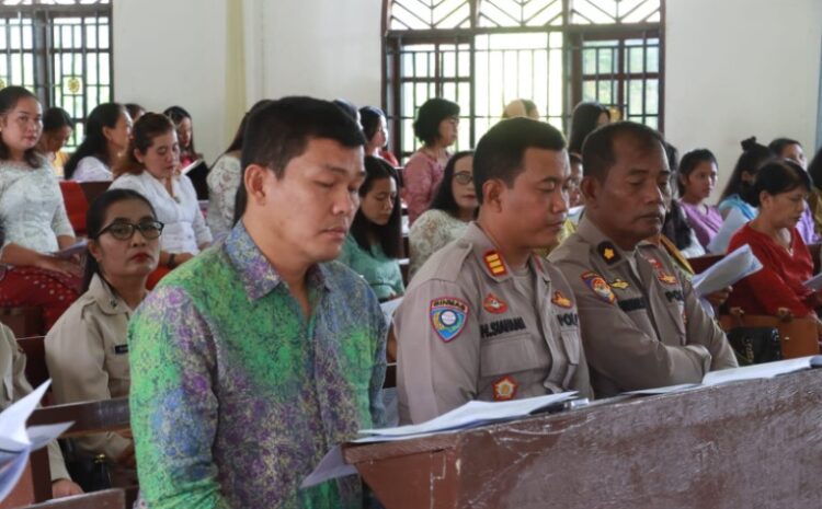  Minggu Kasih, Kapolres Simalungun Imbau Masyarakat Perangi Narkoba dan Kenakalan Remaja