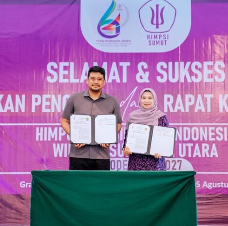  Tingkatkan Kualitas Pelayanan, Pemko Medan & HIMPSI Sumut Lakukan MoU