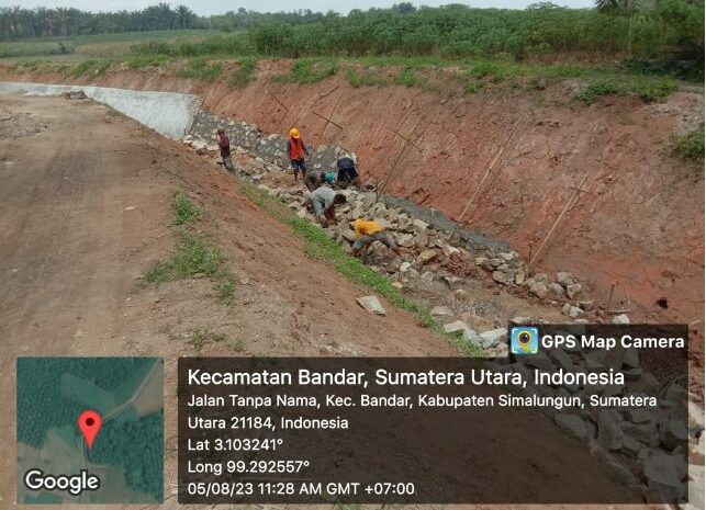  Proyek Rehabilitasi Jaringan Irigasi di 2 Kecamatan Kabupaten Simalungun Disebut Pakai Batu Padas dari Galian C UKM dan Ilegal