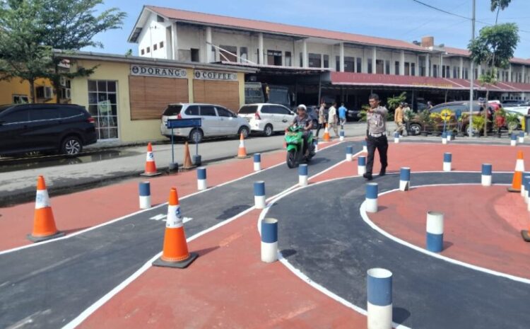 Ini  Perubahan Materi Ujian Praktik SIM C yang Berlaku di Polres Pelabuhan Belawan