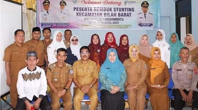 Pemkab Labuhanbatu Gelar Rembuk Stunting di Kecamatan Bilah Barat