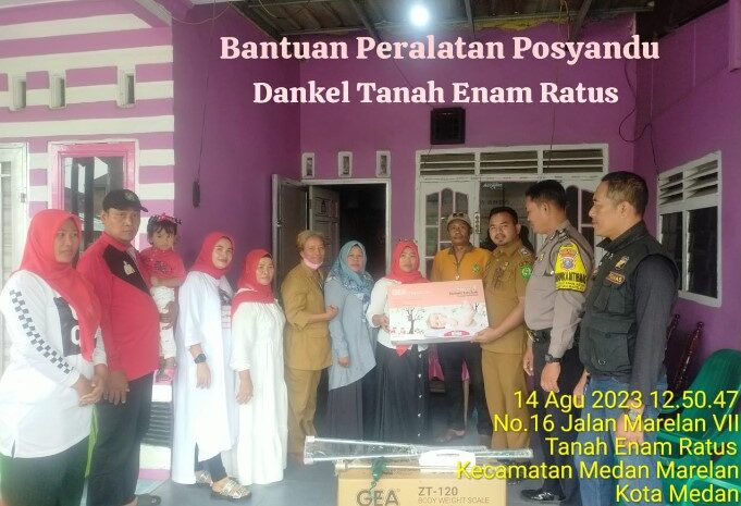  Lurah Tanara Berikan Bantuan Peralatan Tingkatkan Pelayanan Posyadu