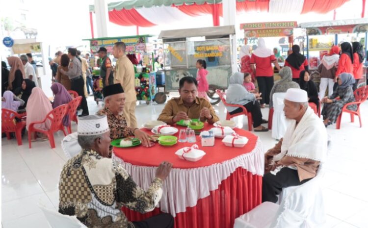 Resmikan Food Court Saujana Rasa, Bupati Sergai: “Tetap Jaga Kualitas Makanan”