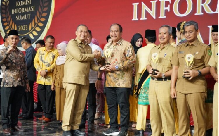  Raih Anugerah KIP, Wabup Asahan Berharap Tata Kelola Pemerintahan Semakin Baik