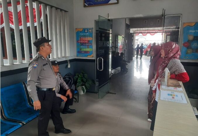  Sat Binmas Polrestabes Medan Kunjungi SMK Negeri 9, Imbau Jaga Kamtibmas Jelang Hari Kemerdekaan