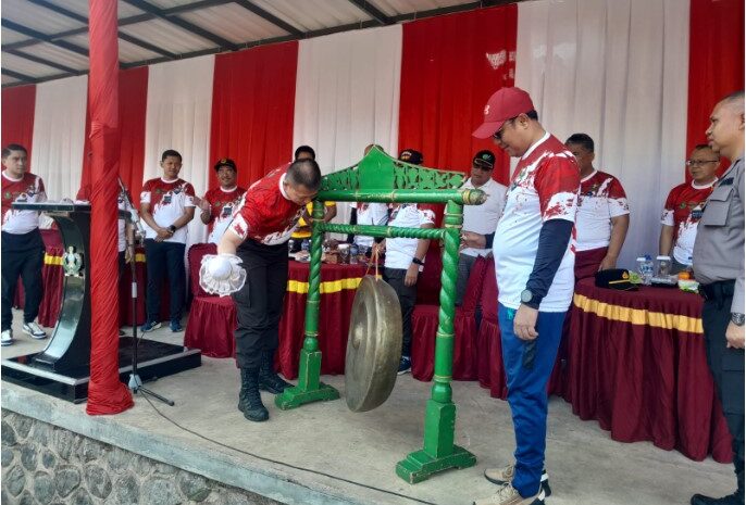  Setukpa Lemdiklat Polri Gandeng SUJA MMA Sukabumi Gelar Festival Warna Kemerdekaan RI Ke-78