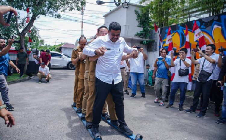  Rumah Kolaborasi Bobby Nasution Gelar Festival Permainan Rakyat