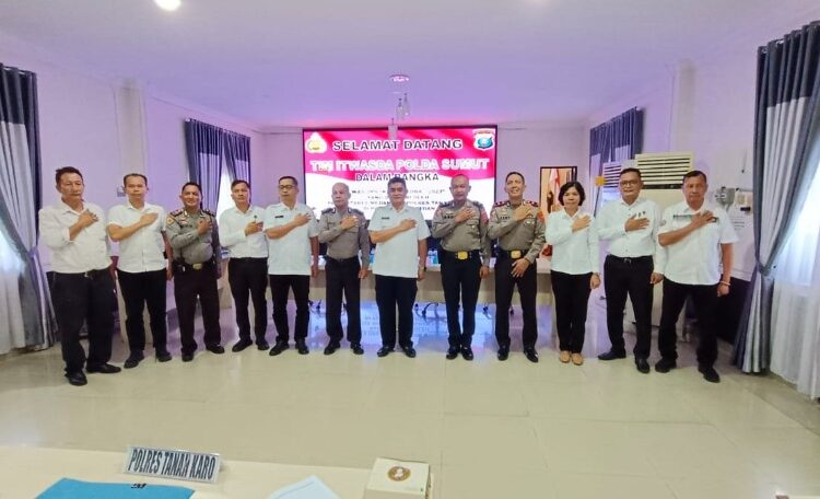  Ops Kancil Toba 2023, Tim Itwasda Polda Sumut Kunjungi Polrestabes Medan