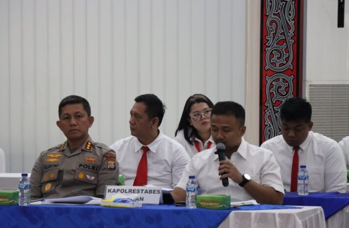  Kapolrestabes Medan Hadiri Pengarahan Kapolda Sumut dan Anev Pelaksana Satgas TPPO