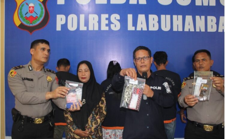  Sindikat Narkoba Antar Provinsi Diciduk Polres Labuhanbatu