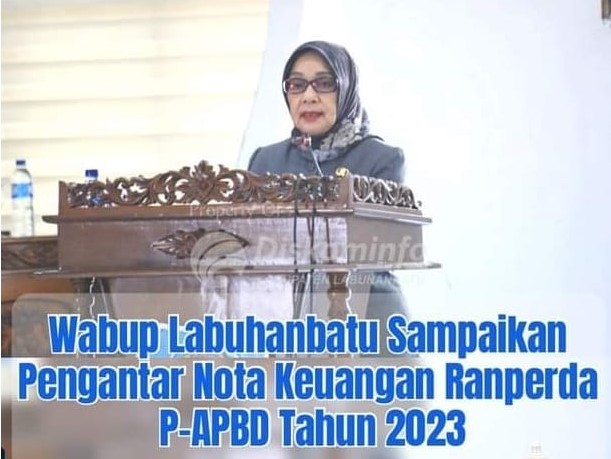 Di Sidang Paripurna, Wabup Labuhanbatu Sampaikan Pendapatan Daerah Naik 2,54 %