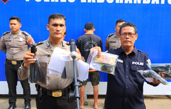  Polres Labuhanbatu Ringkus Residivis Narkoba