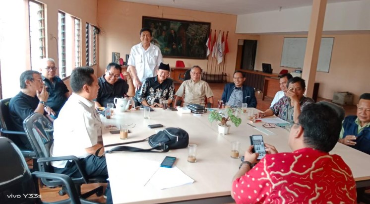 Firdaus Pimpin Rapat Kordinasi Persiapan Rapimnas SMSI