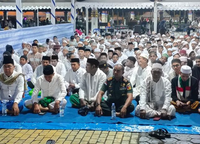  Dandim 1311/Morowali Hadiri Khatam Quran Masal & Doa Bersama