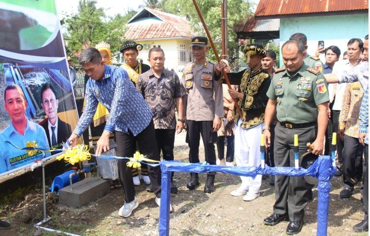 Dandim 1311 Apresiasi Peningkatan Penyediaan Air Bersih di Morowali