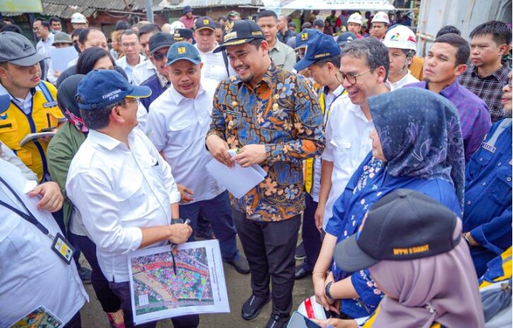 Tinjau Penataan Kawasan Belawan Bahari, Bobby Nasution: Jadikan Kehidupan Masyarakat Lebih Baik