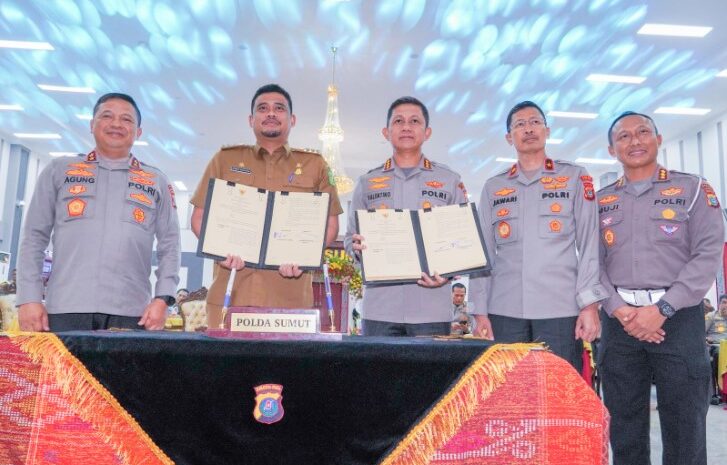 Wujudkan Keselamatan Berlalulintas, Pemko Medan dan Polrestabes Tandatangani MoU Pengembangan Smart City