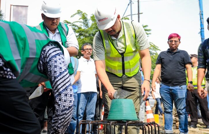 Bobby Nasution Groundbreaking Under Pass Pertama di Medan Dibangun Pakai APBD