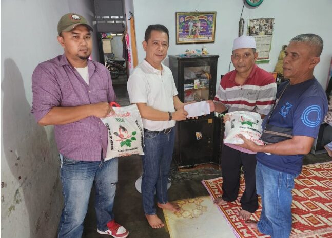  Pengurus PAC PP Medan Area Wafat, Ketua Pewarta Melayat dan Berikan Uang Duka