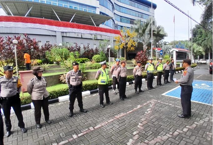  Polisi Amankan Rapat Paripurna DPRD Kota Medan