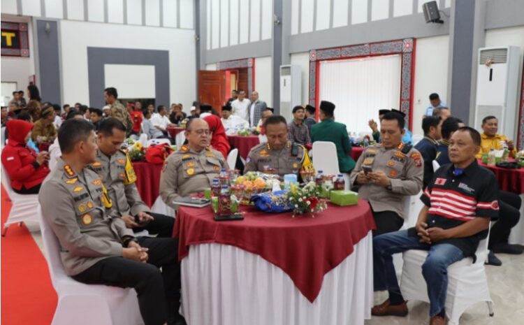 Kapolrestabes Medan Hadiri Deklarasi Pemilu Damai Tahun 2024 di Polda Sumut