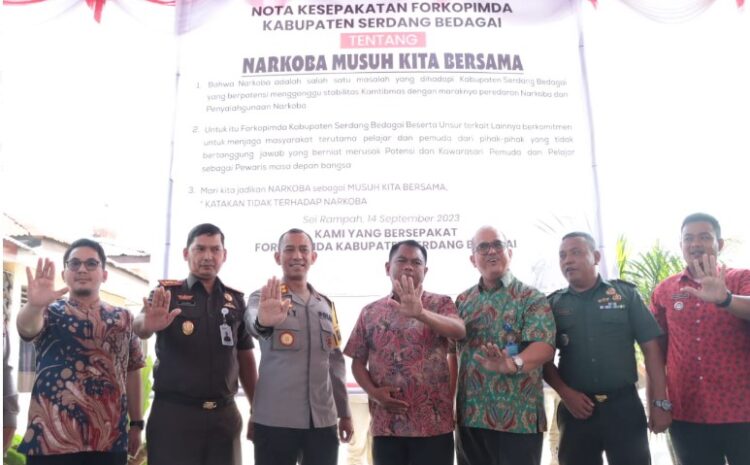  Bupati Sergai Ajak Seluruh Komponen Masyarakat Bersatu Perangi Narkoba