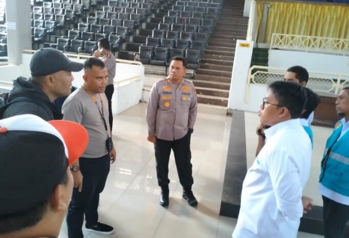 Wakapolrestabes Medan Cek Lokasi Kunjungan Wakapolri