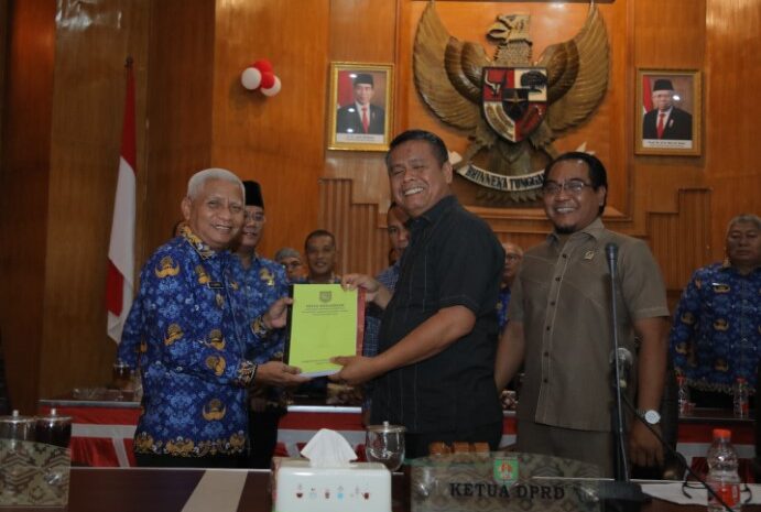 Bupati Asahan Sampaikan Nota Keuangan dan Ranperda Tahun Anggaran 2023