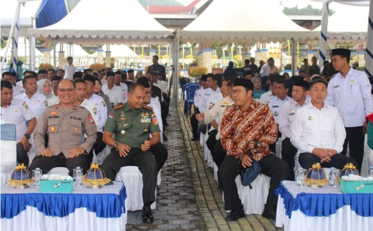 Dandim 1311/Morowali Hadiri Jambore Kader PKK & Pencanangan Kampung Keluarga Berkualitas