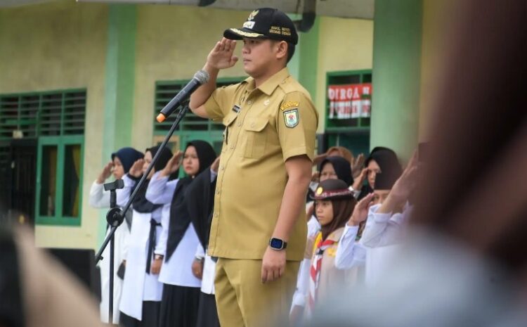  Pimpin Upacara di Sejumlah Sekolah, Wabup Sergai Sampaikan 3 Hal Penting