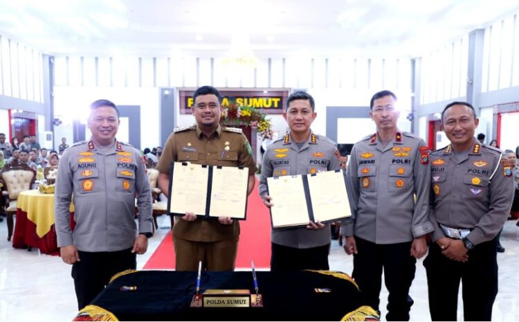 Kapolrestabes Medan Hadiri Launching Smart City di Polda Sumut