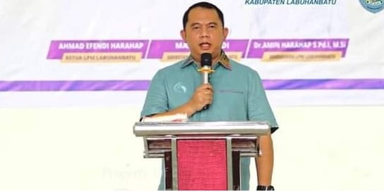  Bupati Labuhanbatu Hadiri Pelantikan Pengurus DPD LPM Periode 2023 – 2028