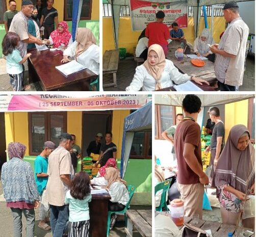  Operasi Pasar Beras Murah, 400 Karung Disalurkan Kelurahan Tanah Enam Ratus