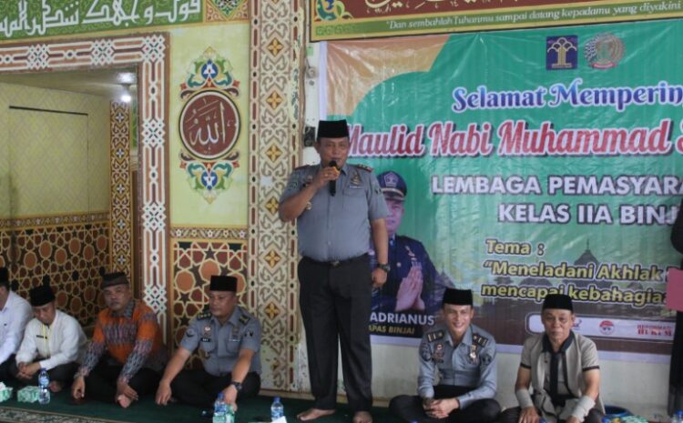  Lapas Binjai Gelar Peringatan Maulid Nabi Muhammad SAW 1445 H