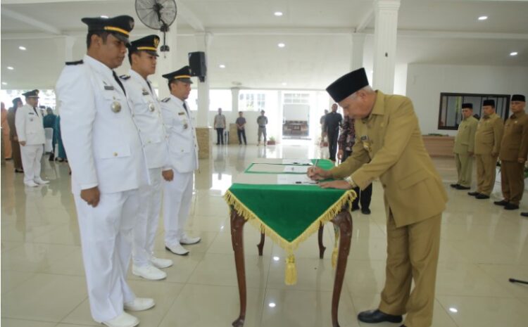  Bupati Asahan Lantik Kadis Kesehatan, 67 Administrator dan Pengawas