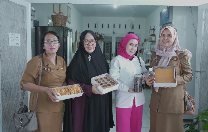 Olly Cookies UMKM Binaan Kecamatan Medan Amplas yang Produknya Dikirim Sampai ke Pulau Jawa