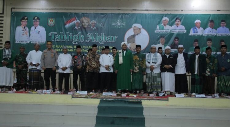 Hadiri Tabligh Akbar, Bupati Asahan Apresiasi PC NU