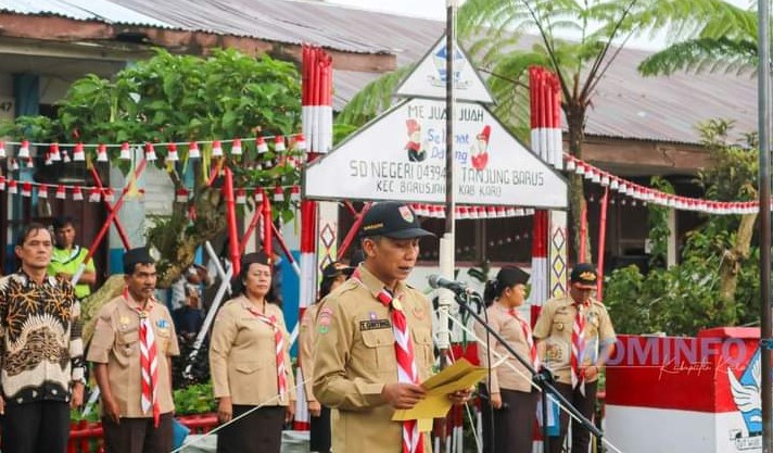 Wakil Bupati Karo Lantik dan Kukuhkan Pengurus Majelis Pembimbing Ranting dan Pengurus Kwartir Ranting Barusjahe