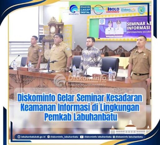 Diskominfo Kabupaten Labuhanbatu Gelar Seminar Kesadaran Keamanan Informasi