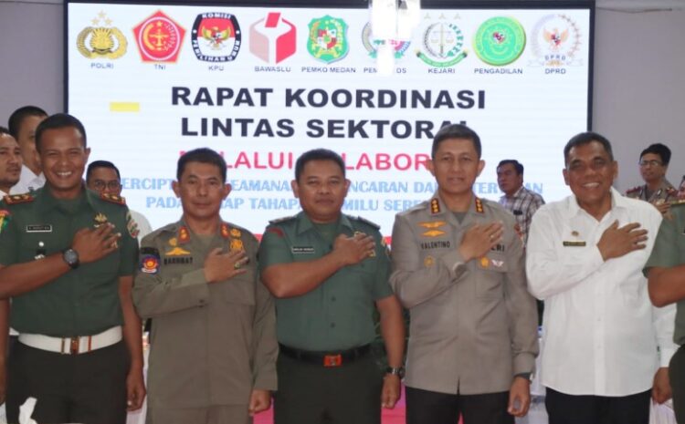  Polrestabes Medan Gelar Rakor Lintas Sektoral, Persiapan Pengamanan Operasi Mantap Brata Toba 2023-2024