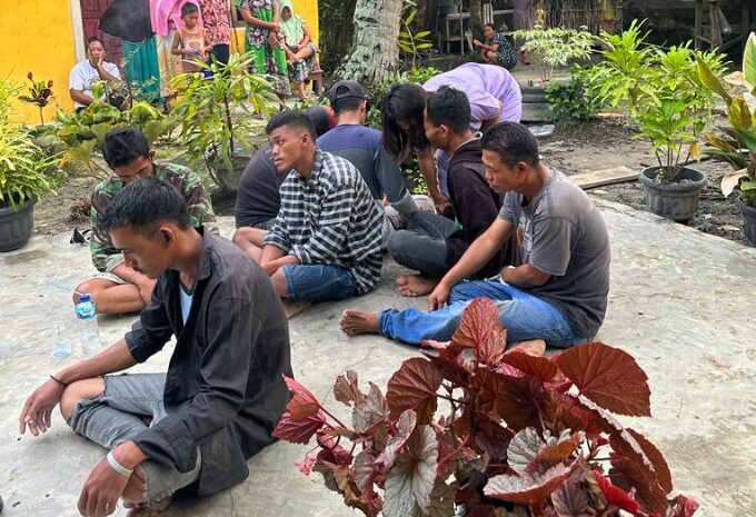 7 Pria Desa Perlis Diringkus BNNK Langkat