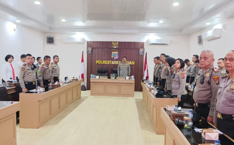  Wakapolrestabes Medan Hadiri Zoom Meeting Taklimat Awal Audit Kinerja ltwasda Polda Sumut TA 2023