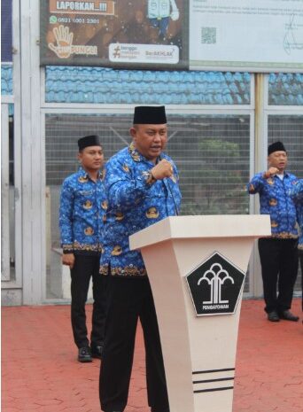  Tanamkan Rasa Nasionalisme, Kalapas Binjai Pimpin Upacara Bendera Hari Kesadaran Nasional