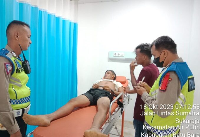  Kecelakaan Maut di KM 103-104 Batubara, Pengendara CBR Tewas