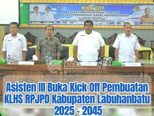 Pemkab Labuhanbatu Gelar Rapat Penyusunan KLHS RPJPD Tahun 2023